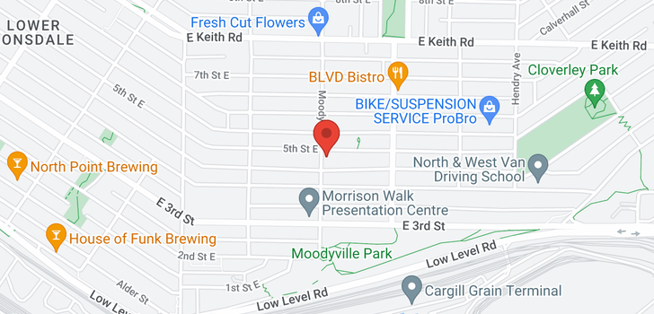 map of 440 MOODY AVENUE